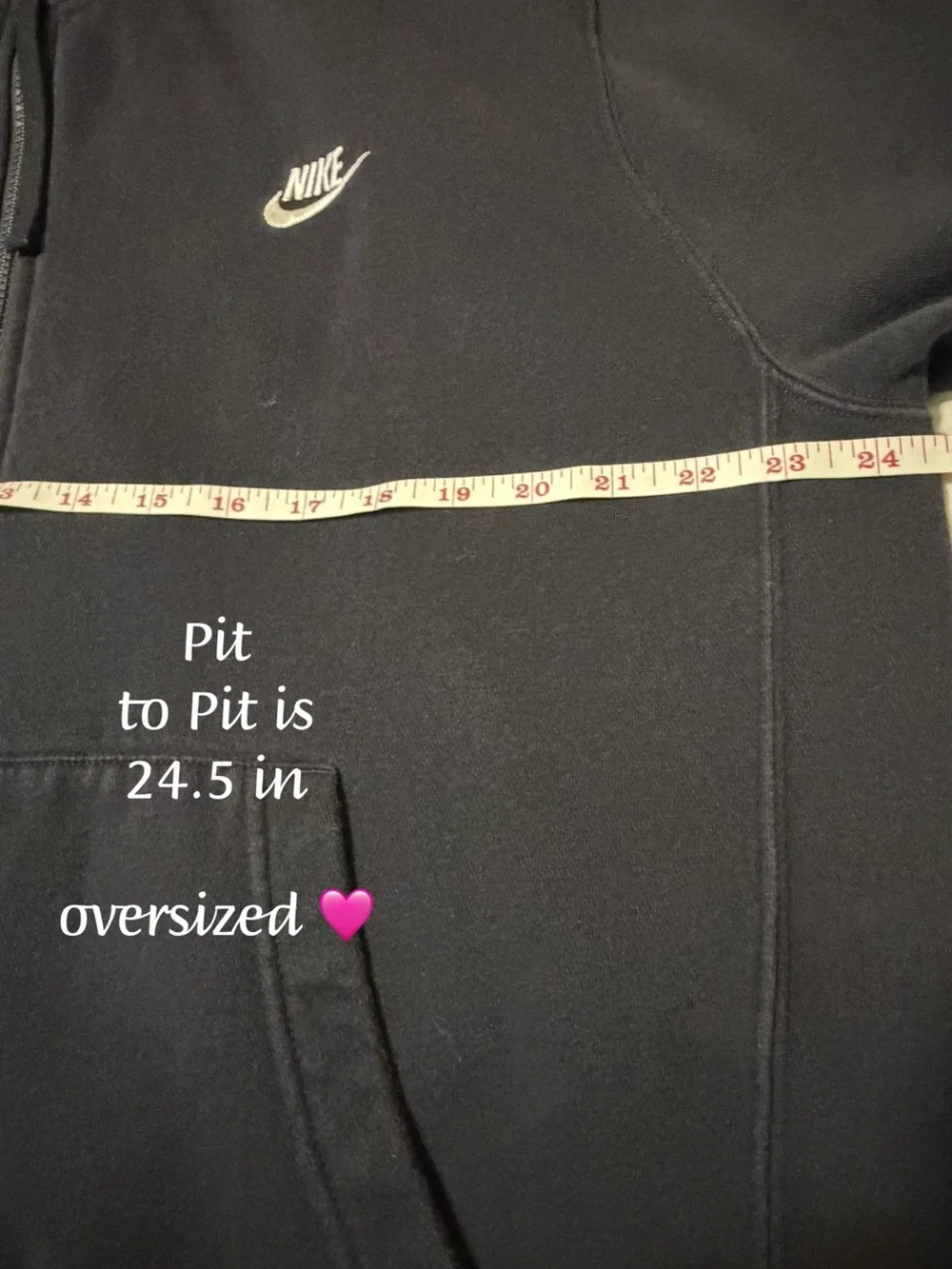 Nike Womens Classic xl Full Zip fleece sweatshirt with hood/ 80 percent cotton